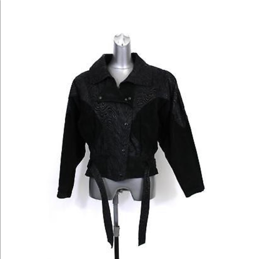 ✨SOLD✨vintage womens xs leather motorcycle jacket